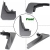 Xukey FRONT REAR MUD FLAPS MUDGUARDS FOR LAND ROVER DEFENDER
