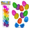Easter Filler Eggs 12 Pack 6cm - Empty Fillable Eggs