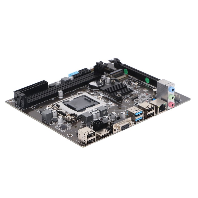 B75 Gaming Motherboard with M.2 Ports Dual Channel DDR3 for