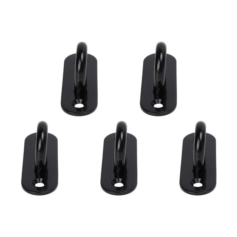 5 PCS Stainless Steel Eye Plate Ceiling Hook Pad Eye