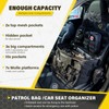 Golkcurx Patrol Bag Law Enforcement, Police Gear Bag, Car Organizer