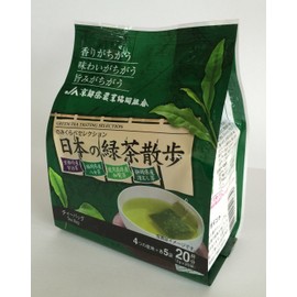 Japanese Green Tea Walk, 0.07 oz (2 g) x 20 P x 2 Packs