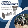 Intake & Exhaust Timing Camshaft for Suzuki QuadSport 400 Z