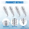 AIEX 100pcs Screw in Tire Studs, 9mm Wheel Tyre Studs
