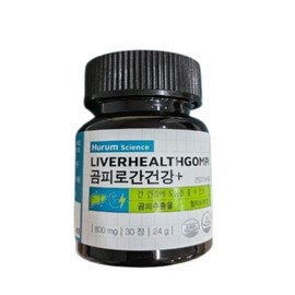 Hurum Gompi Liver Health + 30 Tablets (3 Boxes) Liver Health Gompi Extract Multivitamin Health Functional Food / 휴럼 곰피로 간건강 + 30정 3박스 간건강 곰피추출물 멀티비타민 건강기능식품