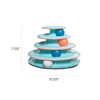 Catstages Chase Meowtain Interactive 4-Tier Cat Track Toy