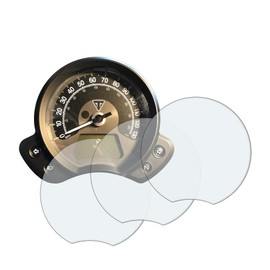 Speedo Angels SATR53UC Dashboard Screen Protector for Triumph Street Scrambler (2017+), 3 x Ultra Clear