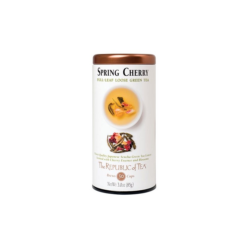 The Republic of Tea Spring Cherry, 3.0 Ounces / 50-60