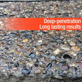 Tenon Concrete & Masonry Sealer WB - Penetrating, Water Based, Natural Look, Concrete, Masonry, Stone, Brick Sealer, Reduces Damage from Salt, Stains, Cracking, Low VOC (1 Gallon)