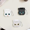 DiyGody Case for AirPods 1/2 Cover with Portable Keychain, Cute