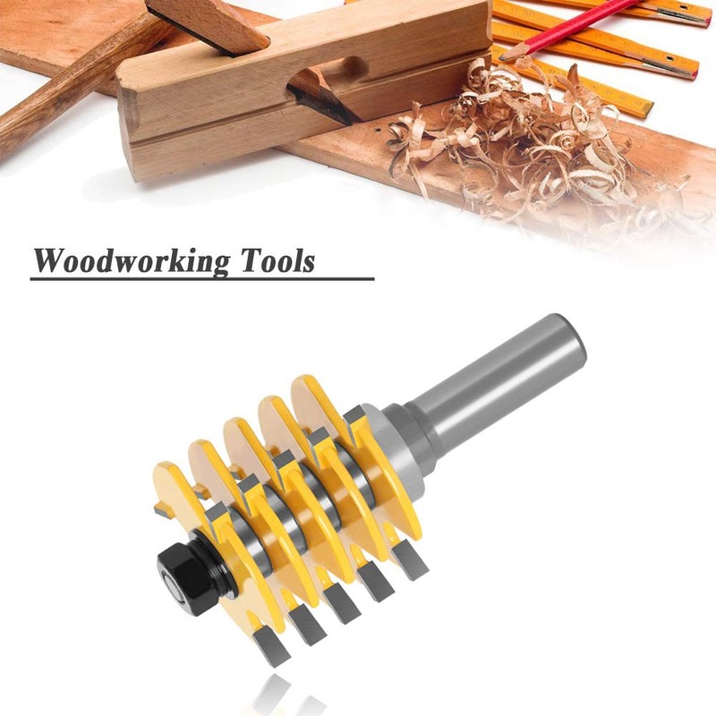 Mesee Finger Joint Router Bit, 1/2 Inch Shank Professional 5