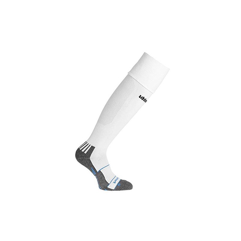 uhlsport Team Pro Player Stocking Socks, White/Black, Size 41-44