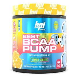 BCAA Pump- Lemon Squeeze BPI Sports Intra Workout Vegano Sin Gluten 25 SRV