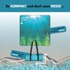 StarK® Ocean Picnic Blanket, 200 x 200 cm, Waterproof, 3-Layer