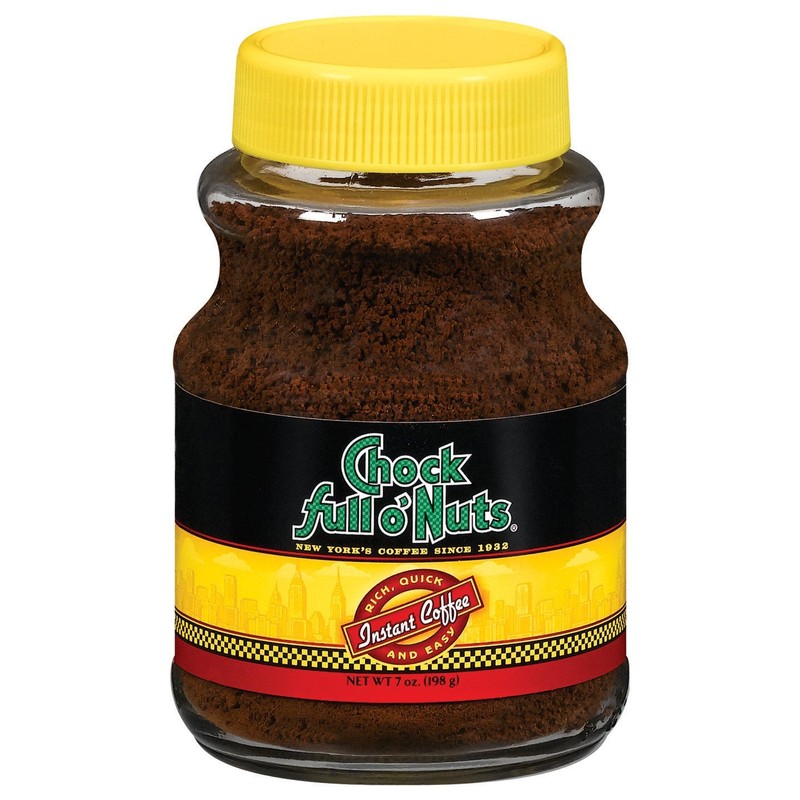 Chock Full o' Nuts Coffee, Regular Instant Coffee, 7 Ounce