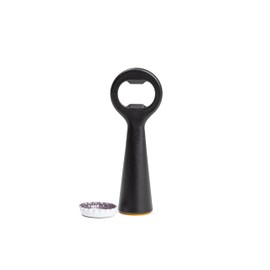 L'ATELIER du VIN Le Brasseur - Black - Classic Bottle Opener with Comfortable Grip