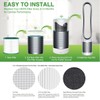 Replacement TP02 Air Purifier Filters Compatible with For Dyson Pure
