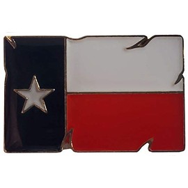 Wholesale Pack of 6 State of Texas Vintage Distressed Flag Motorcycle Bike Hat Cap Lapel Pin