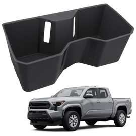 Front Center Console Cup Holder Insert Compatible with 2024 2025 Toyota Tacoma Accessories Cup Holder Silicone Inserts Interior Fit for Tacoma SR SR5 TRD Sport Off-Road 4th Gen Tacoma Accessories