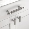 Asidrama 10 Pack 3.75 Inch(96mm) Brushed Satin Nickel Kitchen Cabinet