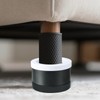 Wensdr 4 Packs 1.7-2.2" Adjustable Furniture Risers Anti Slip Rubber