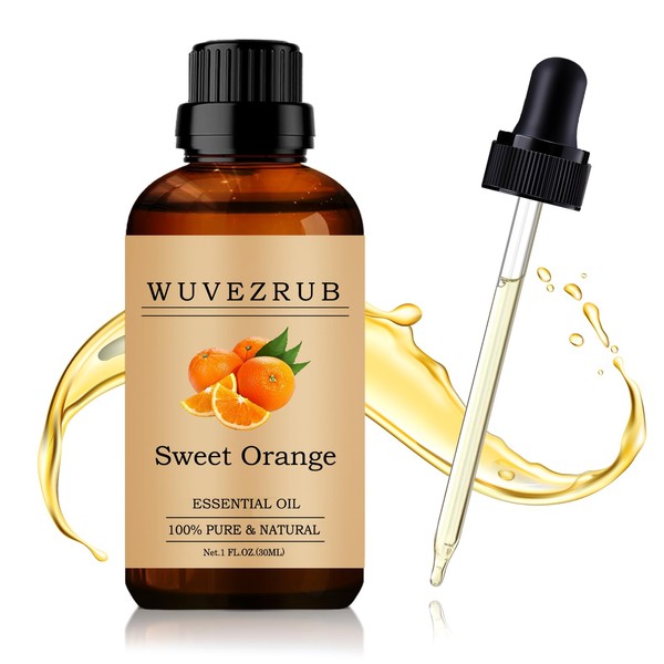 Wuvezrub Sweet Orange Essential Oil 30ML - 100% Pure and