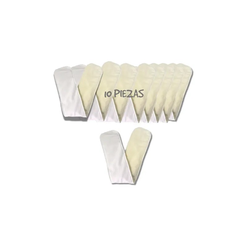 Absorbentes Extra Para Pañal De Tela Ecobebe T2 10 Piezas
