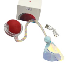 SZPENGC Cat Ball Toy, Disco Ball for Cats, Interactive Cat Toys for Indoor Cats, Automatic Cat/Kitten Toys for Bored Indoor Adult Cats,Motion Activated (Pink)