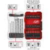 Original Einhell M-CASE 33-Piece Impact Resistant Bit and Masonry Drill