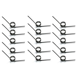 Cilky 10pcs Torsion Springs 120 Degrees V-Shaped Torsional Spring, Wire Diameter 1.2mm Small Torsion Springs Kit for Home Repair & DIY Project ( Style : 120 Degrees , Size : 1.2mm x 10mm x 3laps )