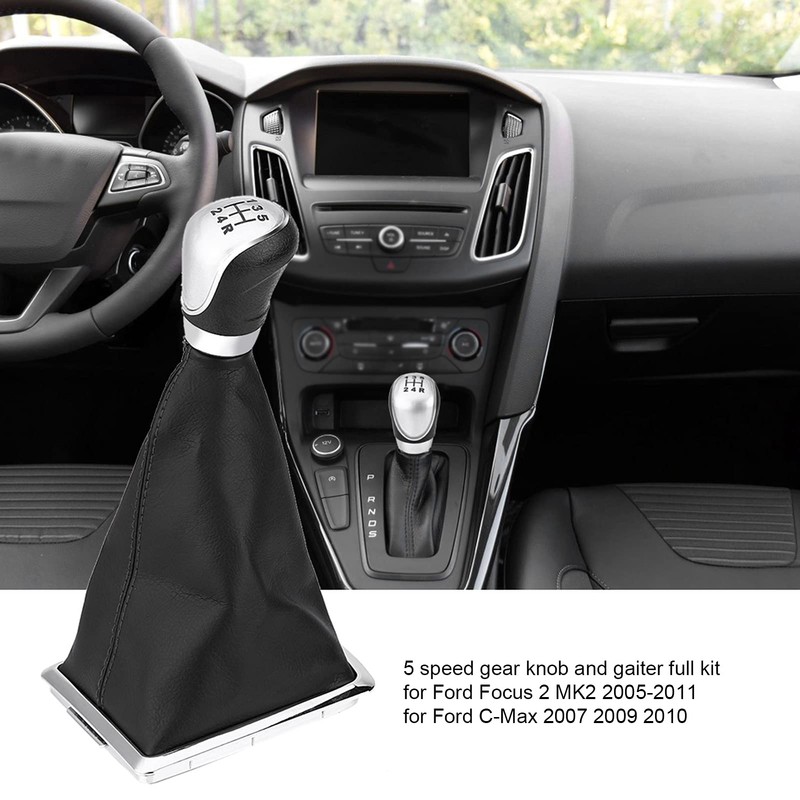 5-Speed Gear Knob Gear Stick Cuff Kit for Focus 2
