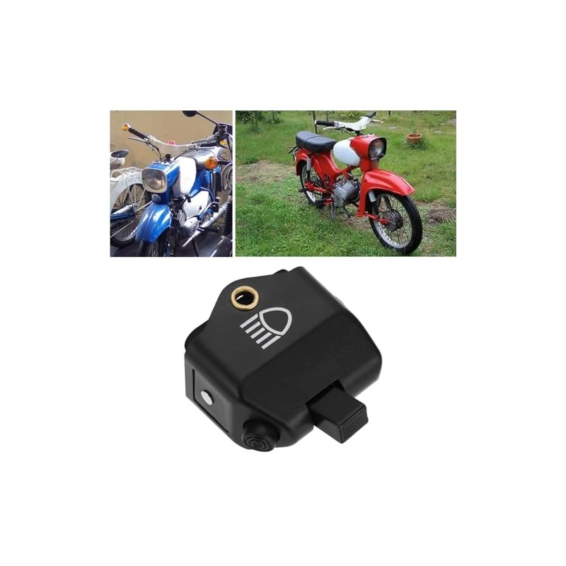 Motorcycle 2-Button Horn & Light Indicator Switch Handlebar Light Switch