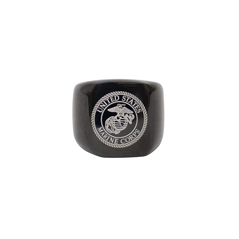 Rothco Stainless Steel USMC Eagle, Globe and Anchor Ring -