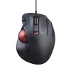 ELECOM Ergonomic Wired Trackball Mouse with Optical Precision for Superior