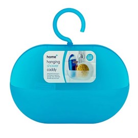 Zale Yardley Shower Caddy, Bathroom Organizer Basket for Baths and Shower Cubicles, Sink Caddy, Hanging Shower Tidy for Storing Soap, Shampoo, Bathroom Accessories (Blue)