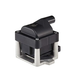 HELLA 5DA 358 000-711 Ignition Coil - 12V - 6-pin connector - Distributer Coil - Bolted