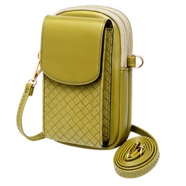 KUKOO Small Crossbody Phone Bags for Women with Card Slots, Cellphone Purse Wallet for Travel Shopping