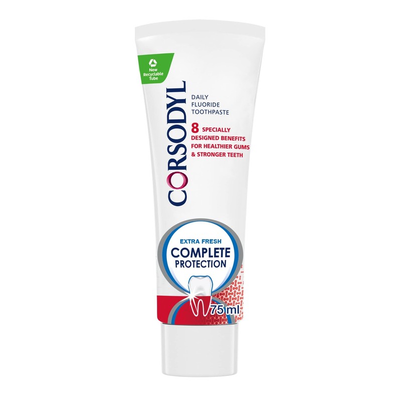 Corsodyl Complete Protection Extra Fresh Toothpaste 75ml