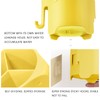 Hippywell Kids Toothbrush Holder, Cute Elephant Toothbrush Holders for Toddler,