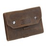LandLeder Boon Docks Buffalo Leather Pencil Case Bag Pen Roll