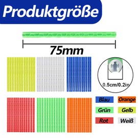 Mmgoqqt Pack of 72 Bicycle Spoke Reflectors, Weatherproof ABS Plastic Cat Eyes for Children and Adult Bikes, 360° Visibility at Night