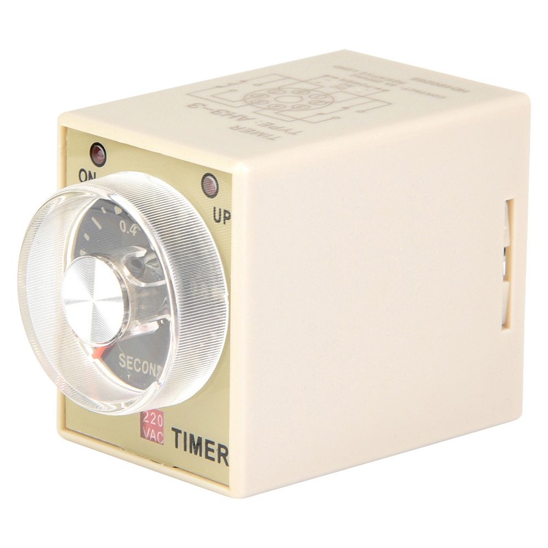 AH3-3 Power on Delay Timer Time Relay AC 220V 50/60Hz(60S)