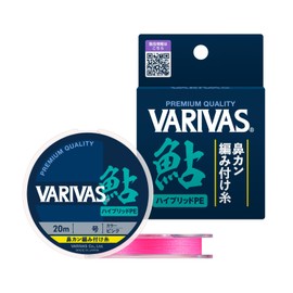 VARIVAS Nasal Braid Thread Hybrid PE 65.6 ft (20 m) Pink No. 0.3