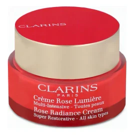 Crema Antienvejecimiento Rose Radiance Clarins Tipo de piel Todo tipo de piel