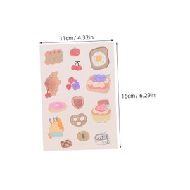 Angoily 8 Sheets Scrapbooking Stickers Botanical Sticker Decals Aesthetic Journaling Decals for Journaling Planner Laptop Scrapbook Supplies