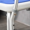 HOMCOM EVA Padded Shower Chair with Arms and Back, Bath
