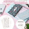 128 Pieces Budget Planner Stickers Cash Envelope Label Stickers for