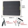 Unbranded 20W Solar Panel 12V Trickle Charge Battery Charger For