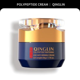 QINGLIN Anti-Aging Daily Facial Moisturizer, Acetyl Hexapeptide and Niacinamide, Enriched with Glyceric Acid and Vitamins, Firming Anti-Wrinkle Cream,1.76 oz. - Specification: 1 bottle