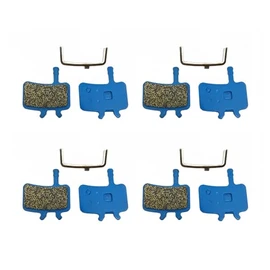 XYT WORLD 4 Pairs Semi-Metallic Bicycle Bike Disc Brake Pads for AVID BB7 Mechanical All Mountain Road Juicy 3 Juicy 5 Juicy 7 Juicy Carbon Clarks CMD-15 Gusset Hydro Chute
